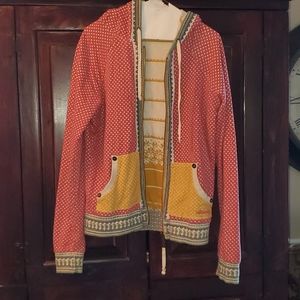 Billabong reversible zip-up hoodie